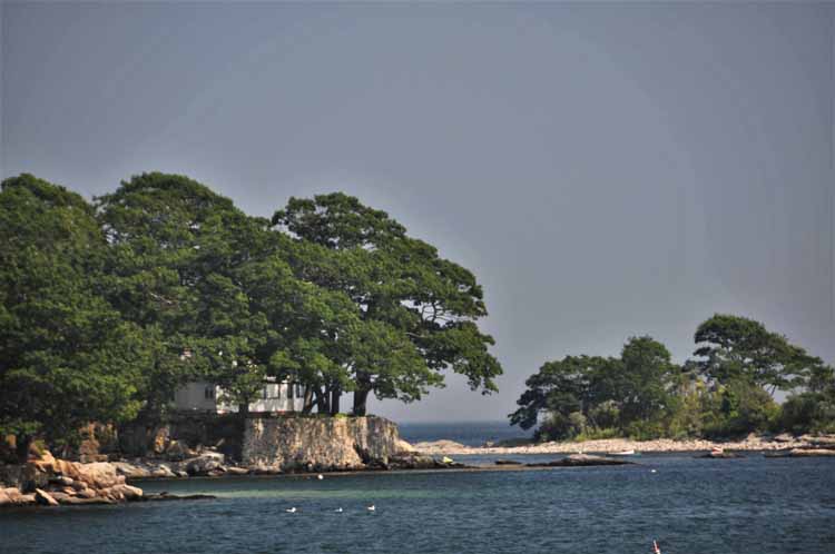 scenic island